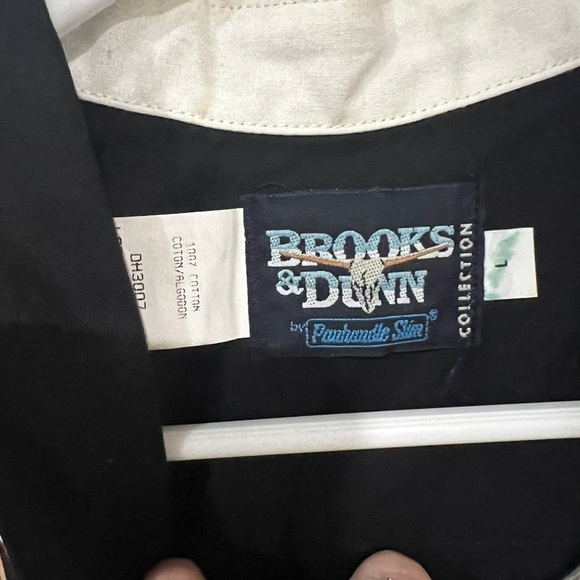 FINAL PRICE NWT Vintage Brooks & Dunn Button Down - Picture 2 of 9